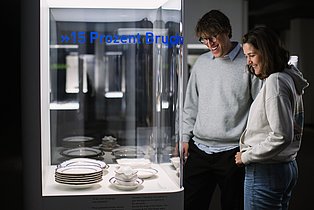 Menschen in der Dauerausstellung