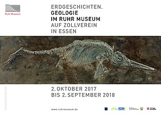 Plakat 18-1 Erdgeschichten. Geologie im Ruhr Museum  Plakat zur Sonderausstellung „Geologie im Ruhr Museum“.