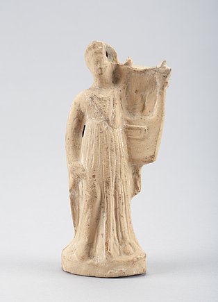 Statuette des Apollon, wahrsch. aus Süditalien; hellenistisch, 320 – 280 v. Chr.