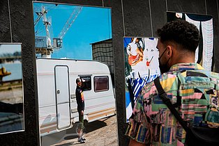 Blick in die Ausstellung "POTT-À-PORTER"  Blick in die Ausstellung "POTT-À-PORTER"