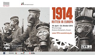 Imageplakat zur Ausstellung "1914 - Mitten in Europa" 