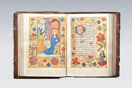 Aufnahme des Gebetbuchs des Dortmunder Humanisten Caspar Schwartz aus Brügge um 1490/1500 und Dortmund um 1565.