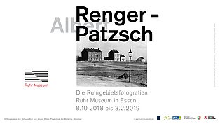 Plakat "Albert Renger-Patzsch. Die Ruhrgebietsfotografien"