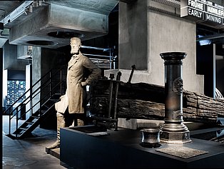 View into the permanent exhibition of the Ruhr Museum