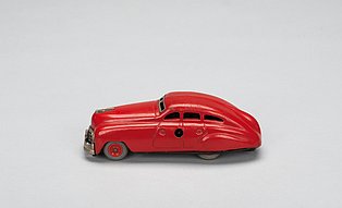 Spielzeugauto "Freilaufrenner Patent 1250", Schreyer & Co (Schuco), Nürnberg, um 1950