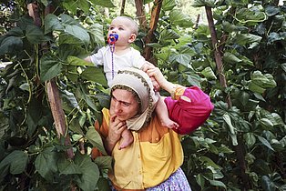 Aus der Serie: Türkische Gärten, Herne 1999 