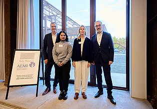 Eröffnungsredner:innen und Keynote-Speaker der 35. AEMI-Konferenz im Ruhr Museum