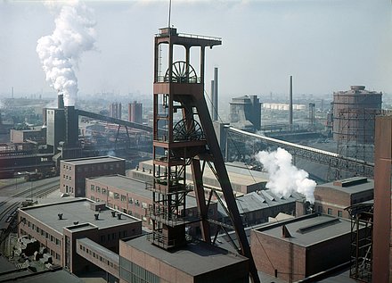 Aerial view of the Consolidation colliery.