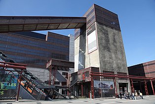Exterior view of the Kokskohlenbunker of the Ruhr Museum