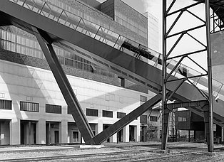 Bauarbeiten an der Fahrtreppe, 2007 